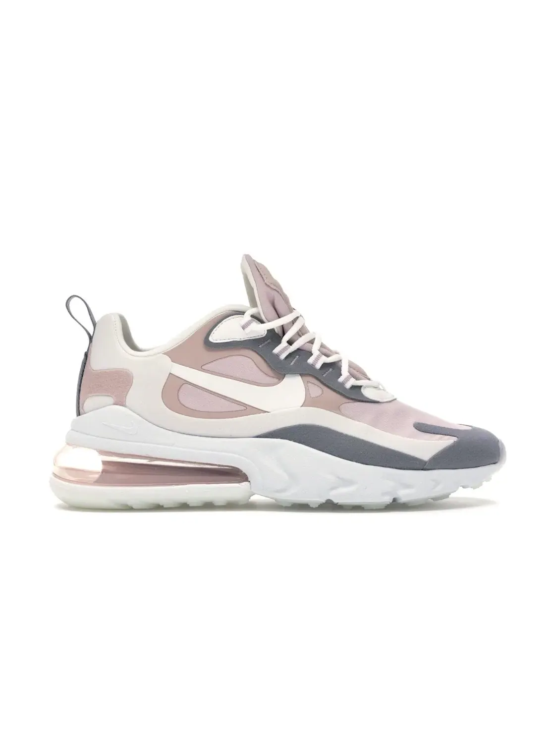 Женские кроссовки повседневные Nike Air Max 270 React — изображение 1 из 4, белый