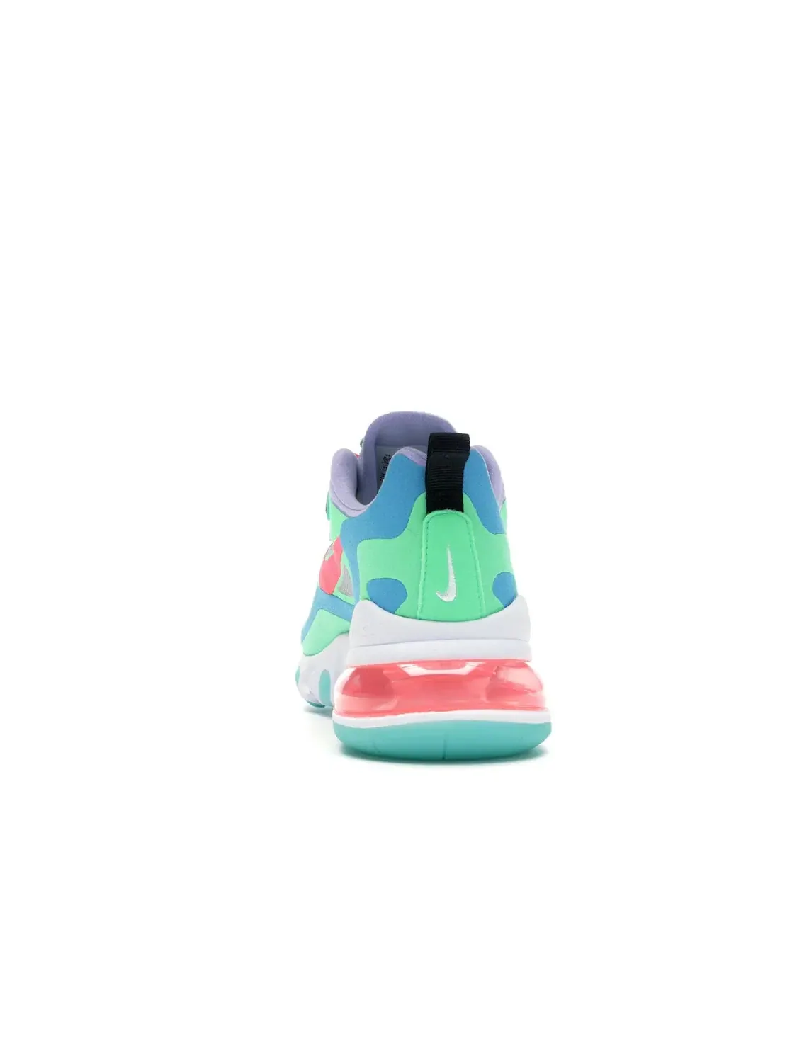 Женские кроссовки Lifestyle с технологией React Nike Air Max 270 React — изображение 4 из 4, зеленый/синий