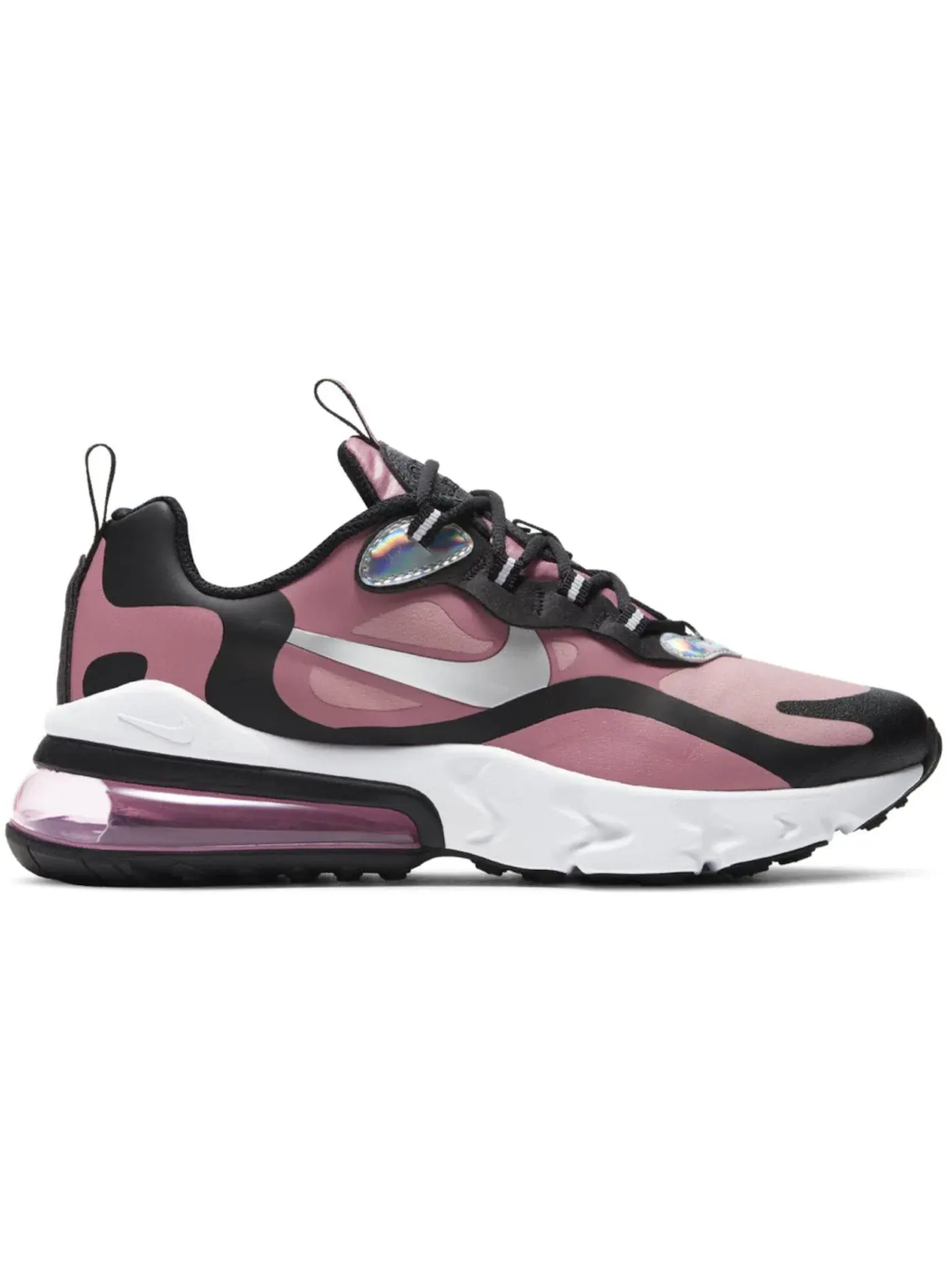 Детские кроссовки для мальчиков и девочек Lifestyle Nike Air Max 270 React SE 2 — изображение 1 из 1, металлик серебристый