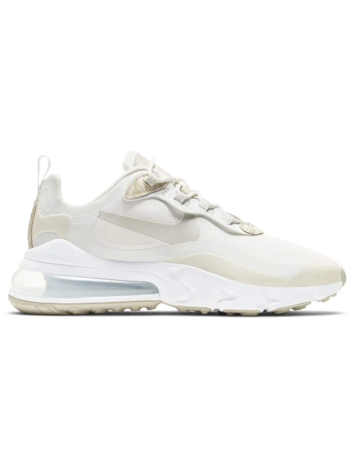 Женские кроссовки для повседневной носки Nike Air Max 270 React SE — изображение 1 из 1, белый//светлый/светлый
