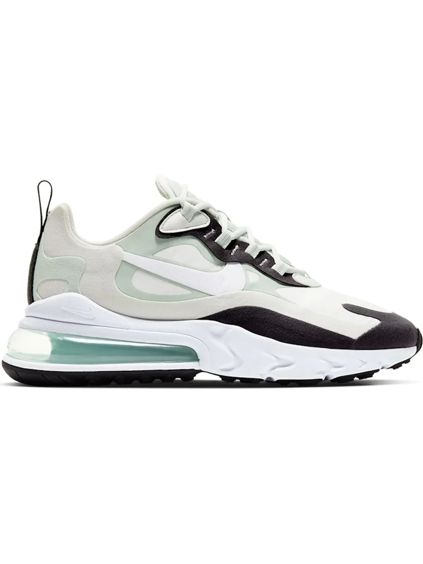Женские кроссовки Lifestyle Nike Air Max 270 React — изображение 1 из 1, черный-белый