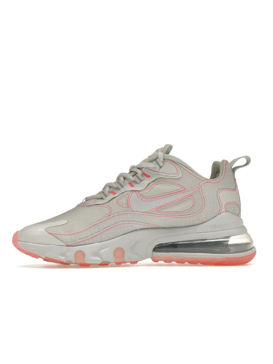 Мужские кроссовки Lifestyle Nike Air Max 270 React — изображение 3 из 4, белый/серый