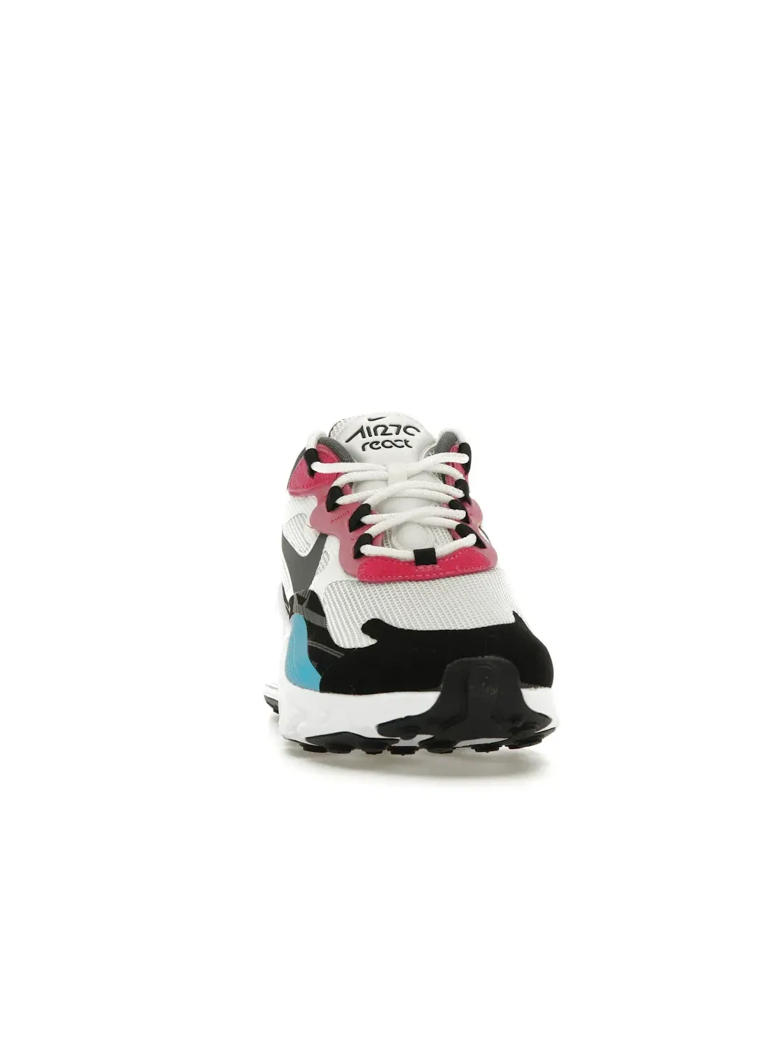 Мужские кроссовки Lifestyle Nike Air Max 270 React — изображение 2 из 4, белый черный синий