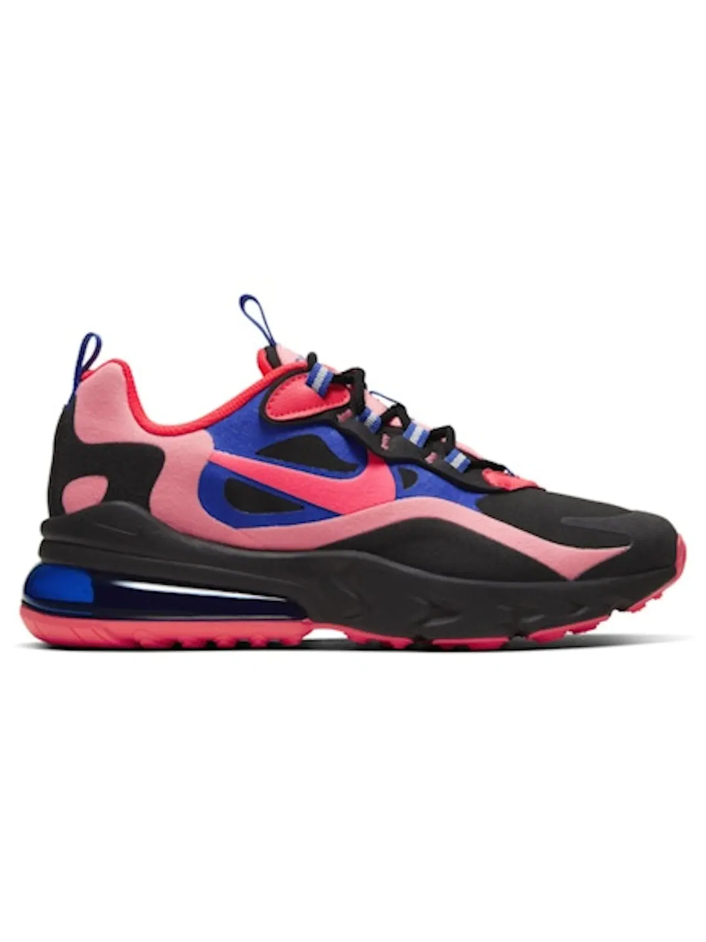 Детские кроссовки Lifestyle Nike Air Max 270 React — изображение 1 из 1, черный/синий