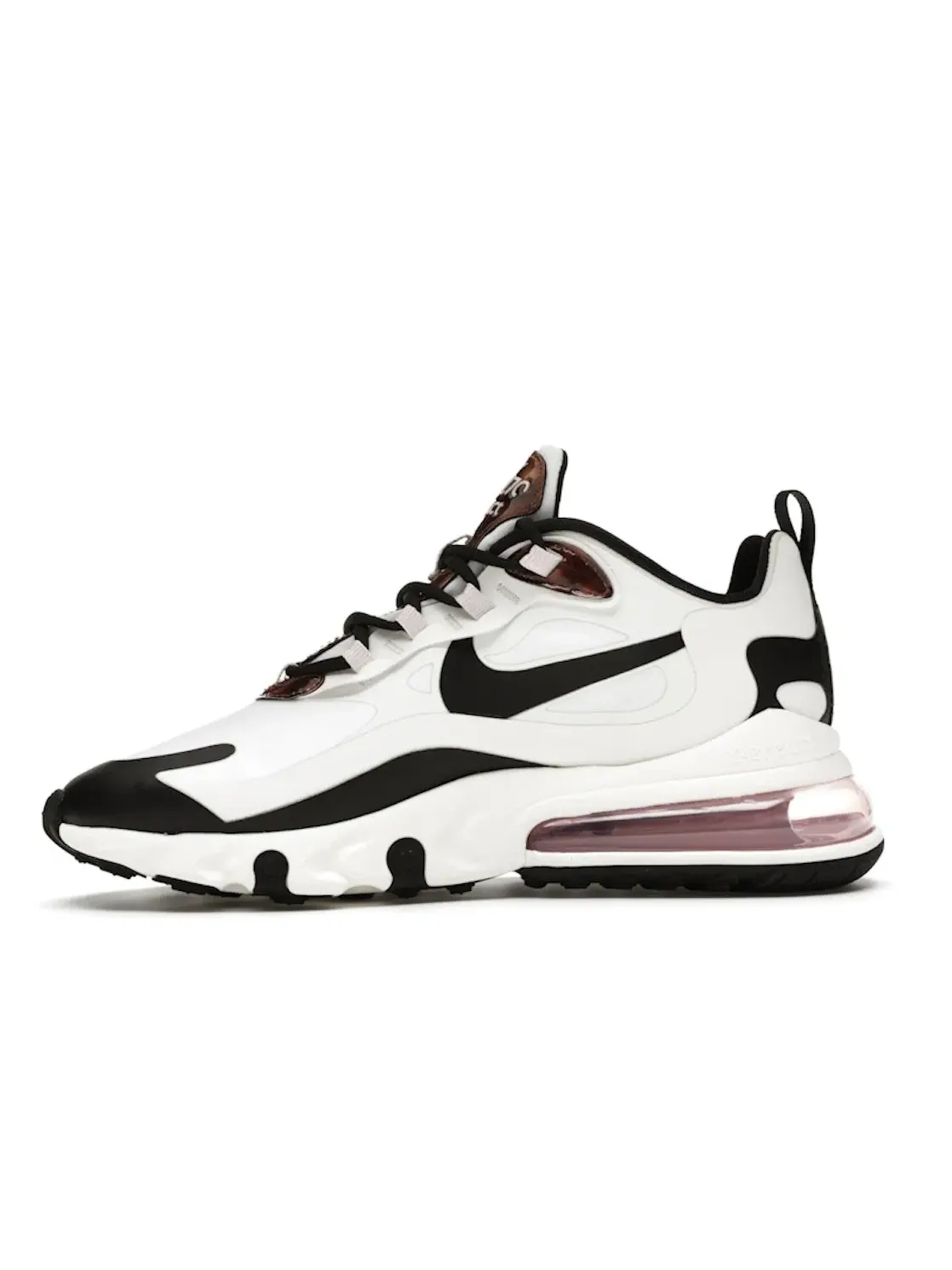 Женские кроссовки Lifestyle Nike Air Max 270 React Tortoise Shell — изображение 3 из 4, розовый/черный/мульти