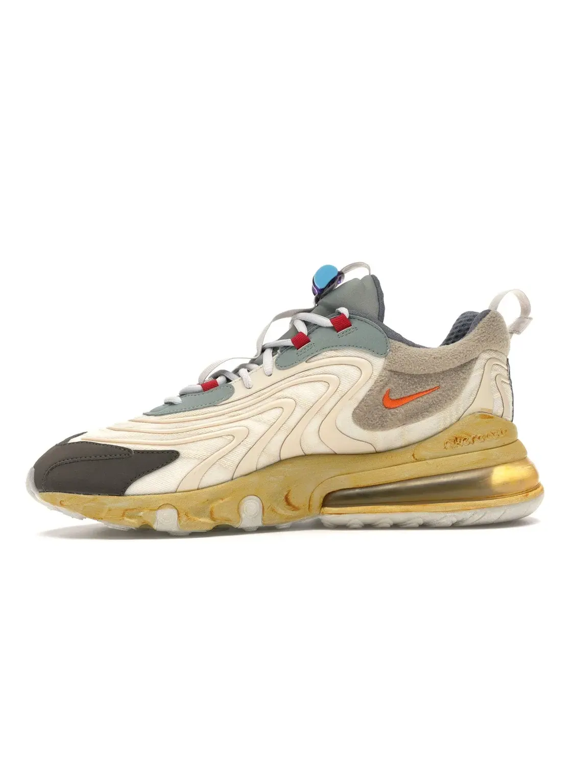 Мужские кроссовки с дизайном от Travis Scott Nike Air Max 270 React ENG — изображение 3 из 4