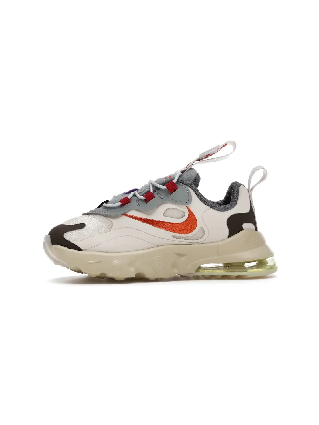 Детские кроссовки Lifestyle с принтом Nike Air Max 270 React Travis Scott Cactus Trails — изображение 3 из 4