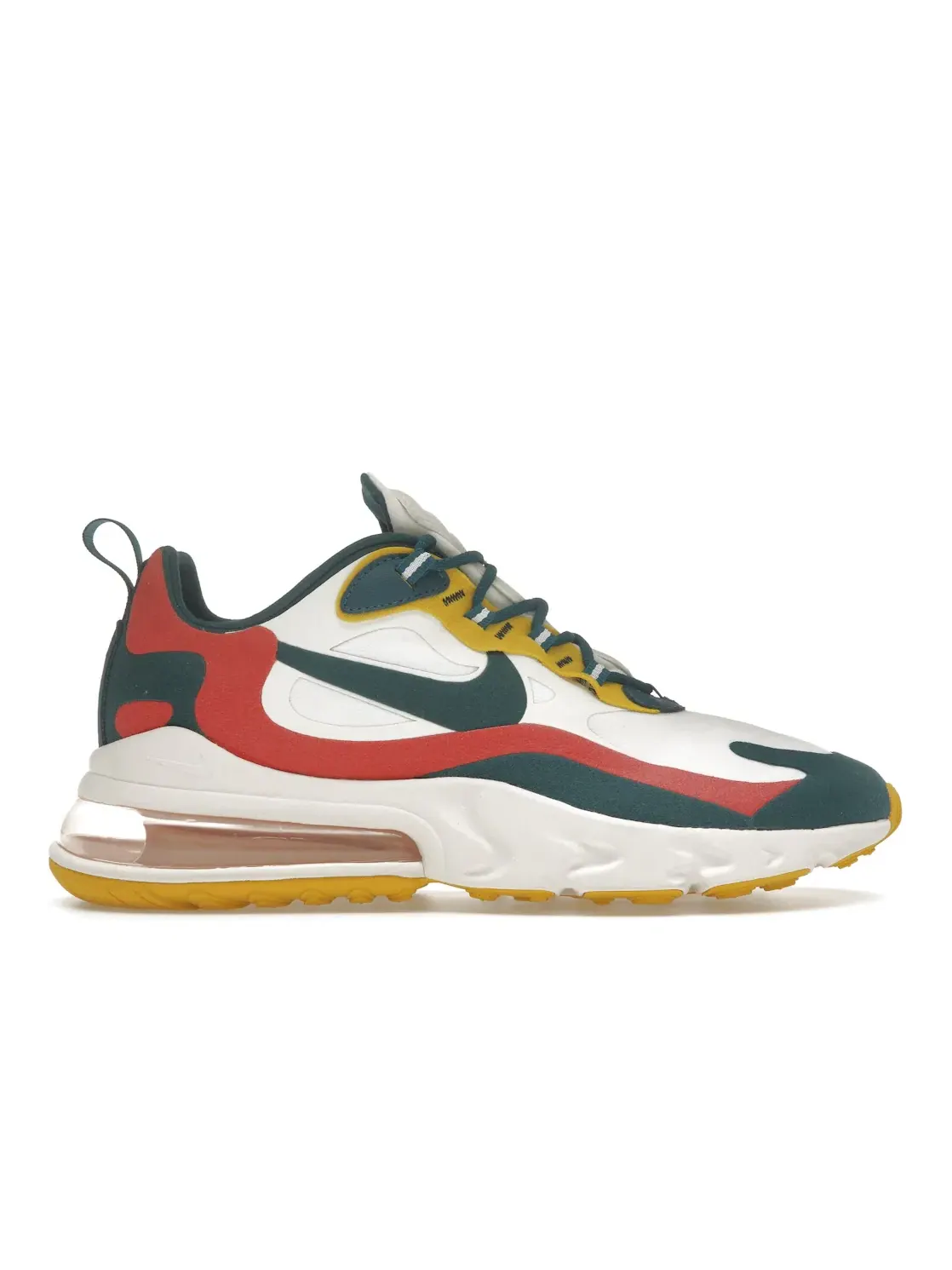 Мужские кроссовки Lifestyle Nike Air Max 270 React — изображение 1 из 4, белый/-желтый
