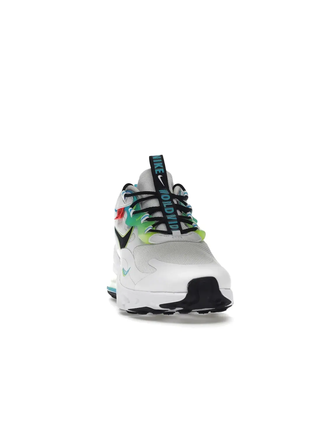 Мужские кроссовки Lifestyle Nike Air Max 270 React — изображение 2 из 4, белый/черный-синий