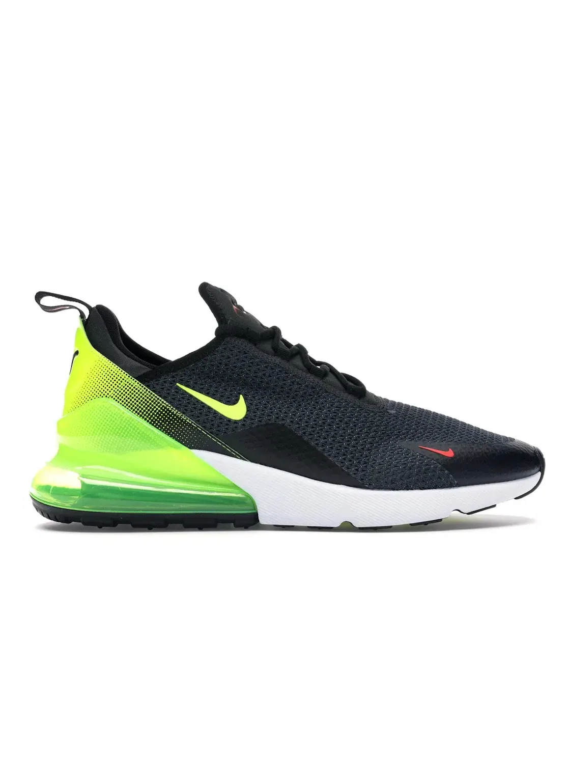 Мужские кроссовки с контрастными акцентами Nike Air Max 270 — изображение 1 из 4, черный/яркий