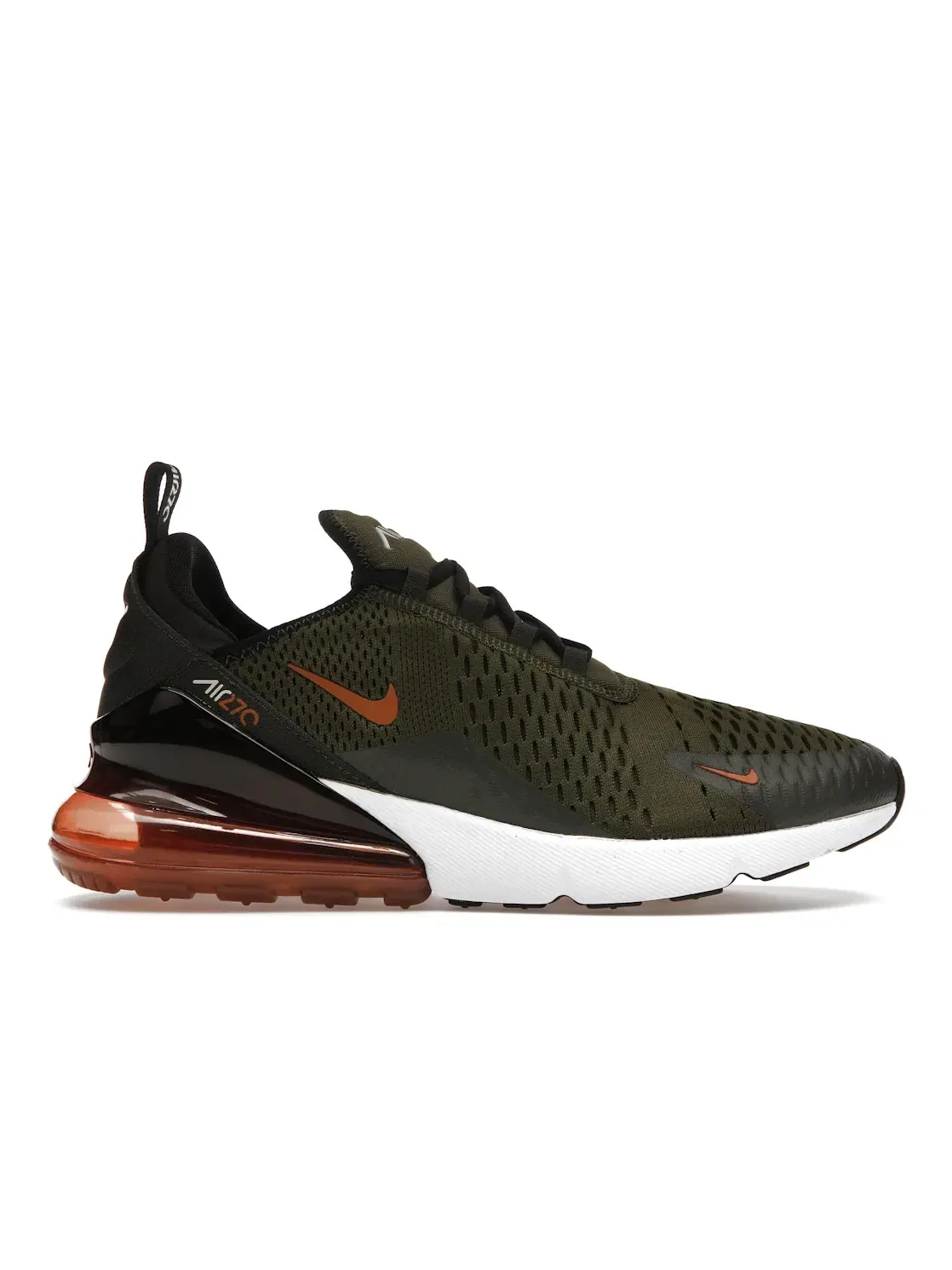 Мужские кроссовки Lifestyle Nike Air Max 270 — изображение 1 из 4, зеленый///темный