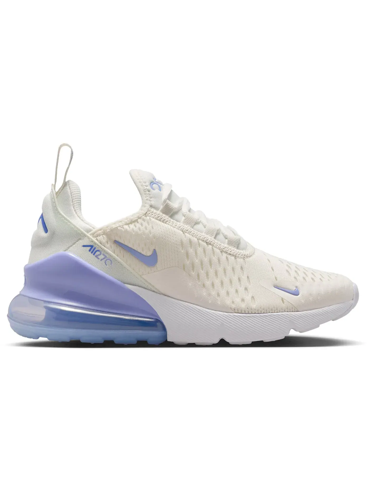 Детские кроссовки Lifestyle Nike Air Max 270, Sail/Sapphire/Light Thistle — изображение 1 из 1