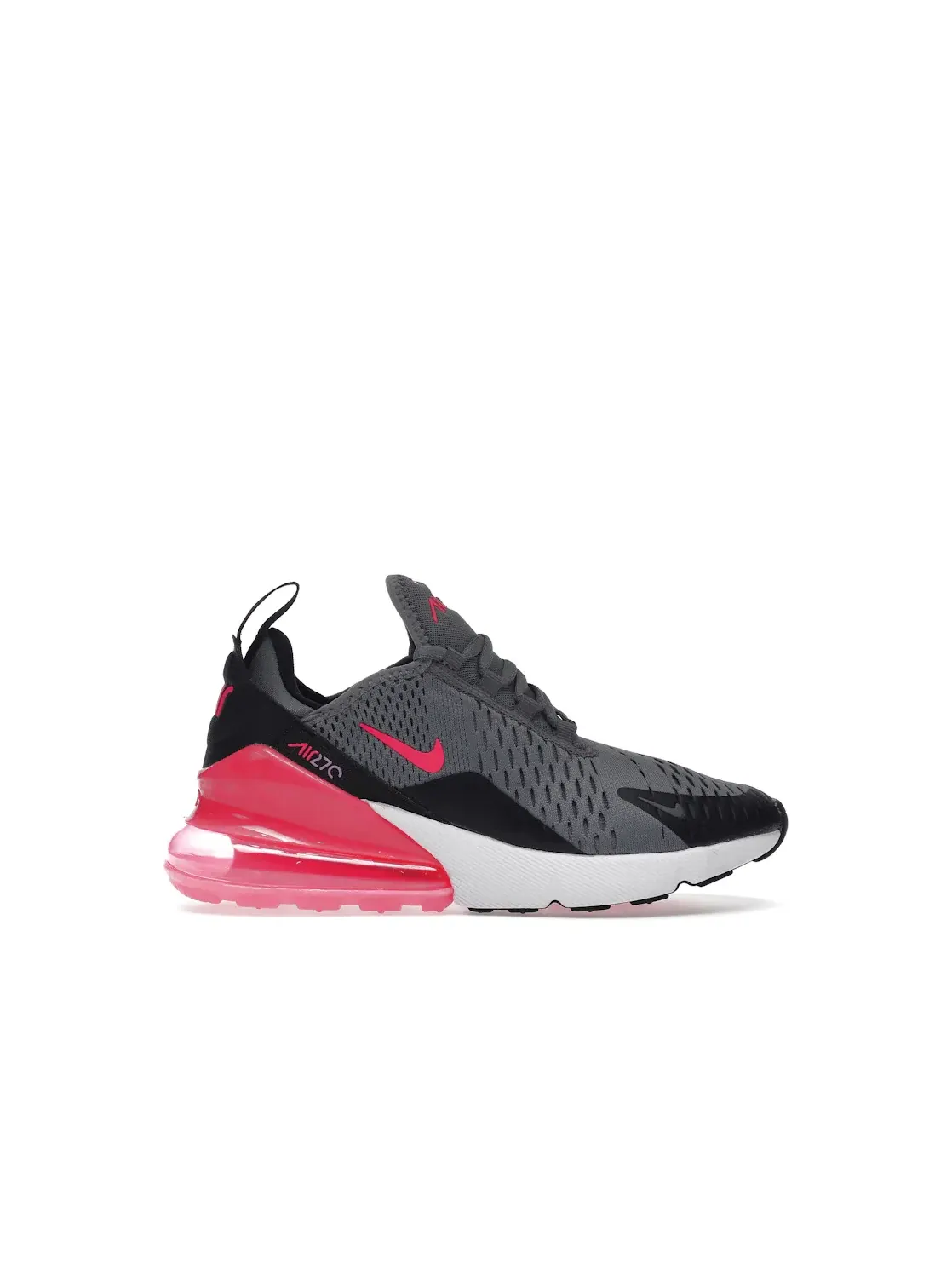Детские кроссовки Lifestyle с амортизацией Nike Air Max 270 — изображение 1 из 4, серый/розовый-черный