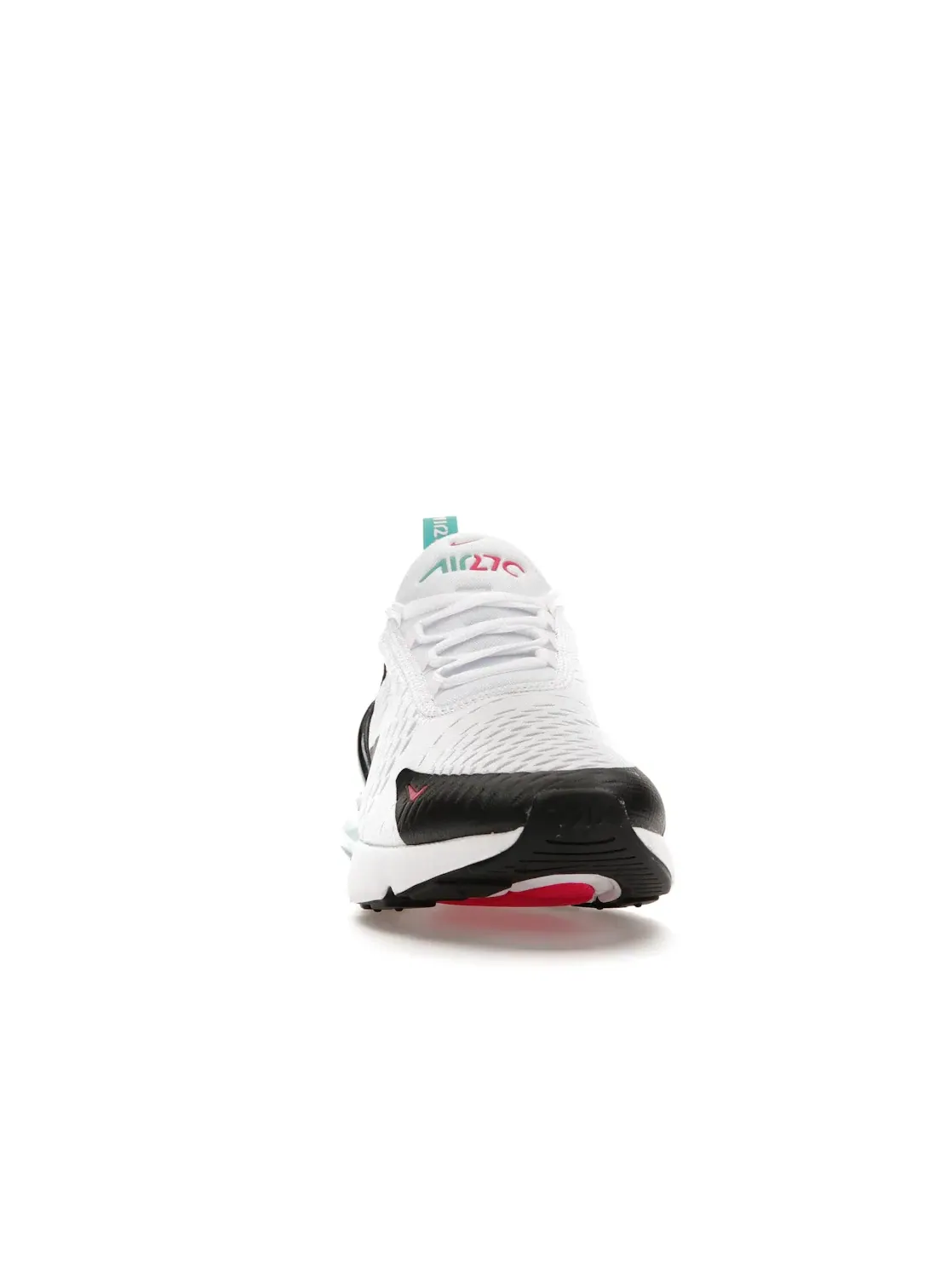 Мужские кроссовки для активного отдыха с длинным шнурком Nike Air Max 270 — изображение 2 из 4, белый/розовый//черный