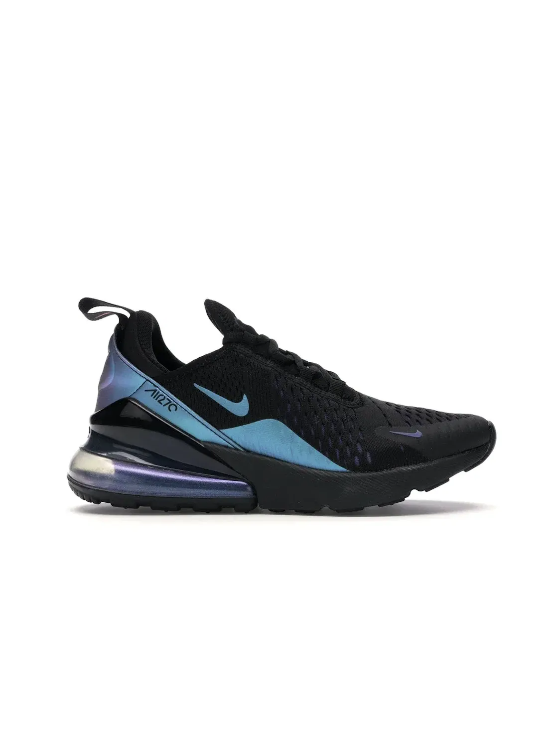 Женские кроссовки Lifestyle с принтом Nike Air Max 270 Nike — изображение 1 из 4, черный/-фиолетовый