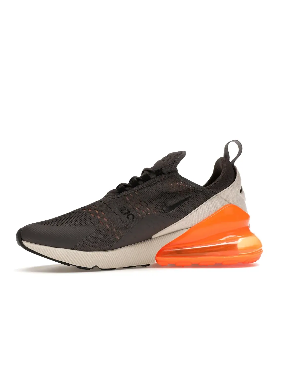 Мужские кроссовки Lifestyle Nike Air Max 270 — изображение 3 из 4, серый/песочный/оранжевый
