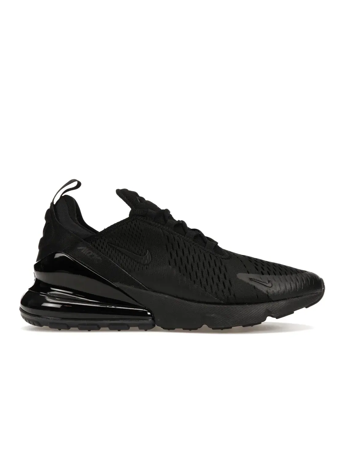 Мужские кроссовки с сетчатым верхом Nike Air Max 270 — изображение 1 из 4, черный/черный-черный