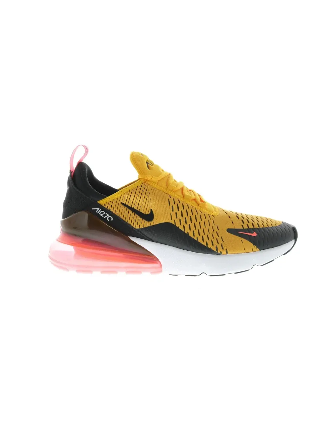 Мужские кроссовки Lifestyle с амортизацией Nike Air Max 270 — изображение 1 из 4, черный/золотистый--белый