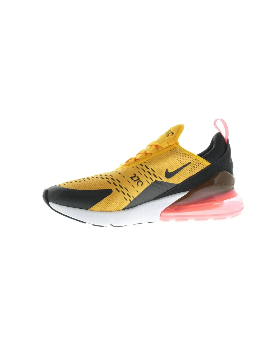 Мужские кроссовки Lifestyle с амортизацией Nike Air Max 270 — изображение 3 из 4, черный/золотистый--белый