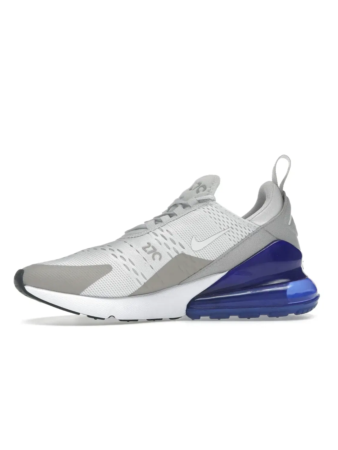 Мужские кроссовки Lifestyle Nike Air Max 270 — изображение 3 из 4, серый/серый/синий/белый