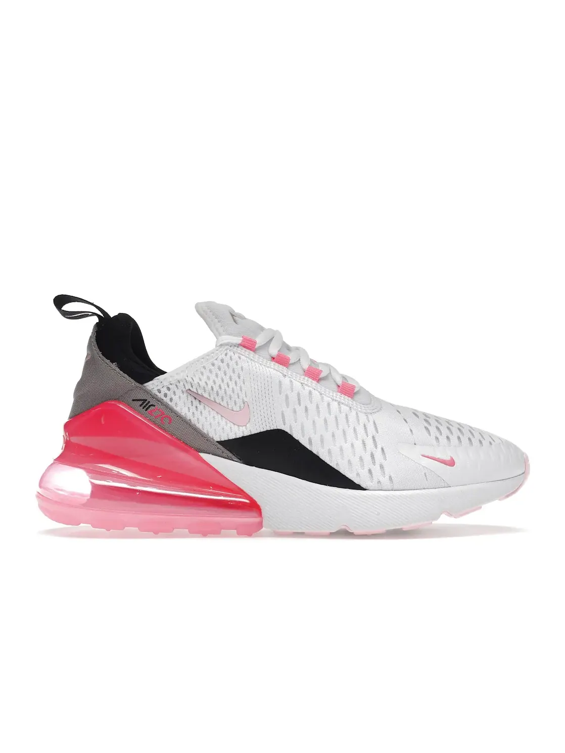 Женские кроссовки для повседневной носки Nike Air Max 270 — изображение 1 из 4, белый//розовый/черный