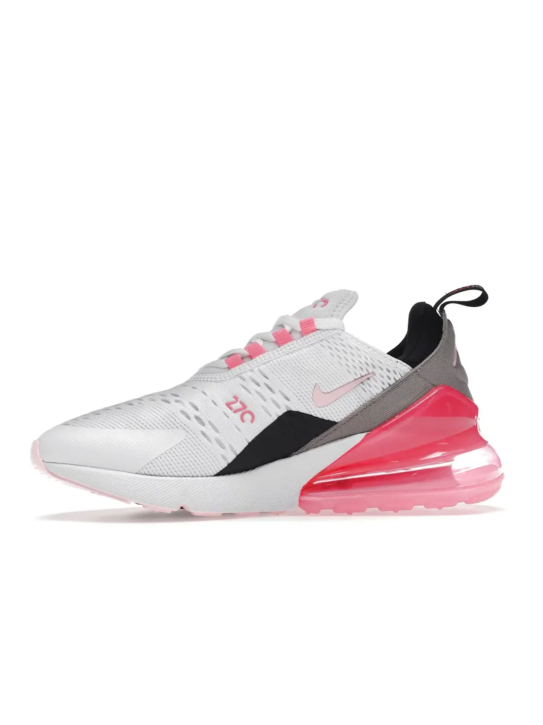 Женские кроссовки для повседневной носки Nike Air Max 270 — изображение 3 из 4, белый//розовый/черный