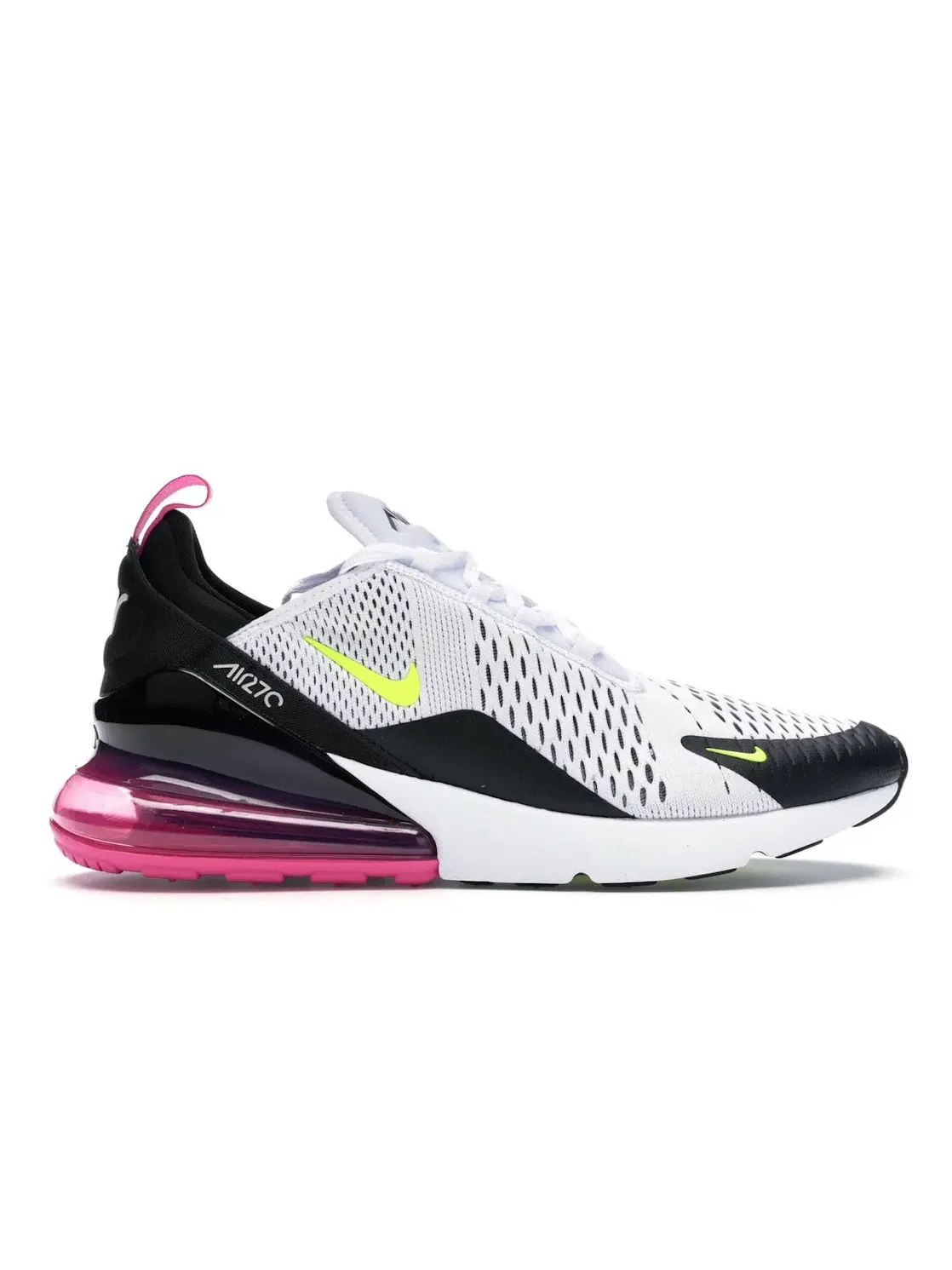 Мужские кроссовки с воздушной подушкой Nike Air Max 270 — изображение 1 из 4, белый/черный