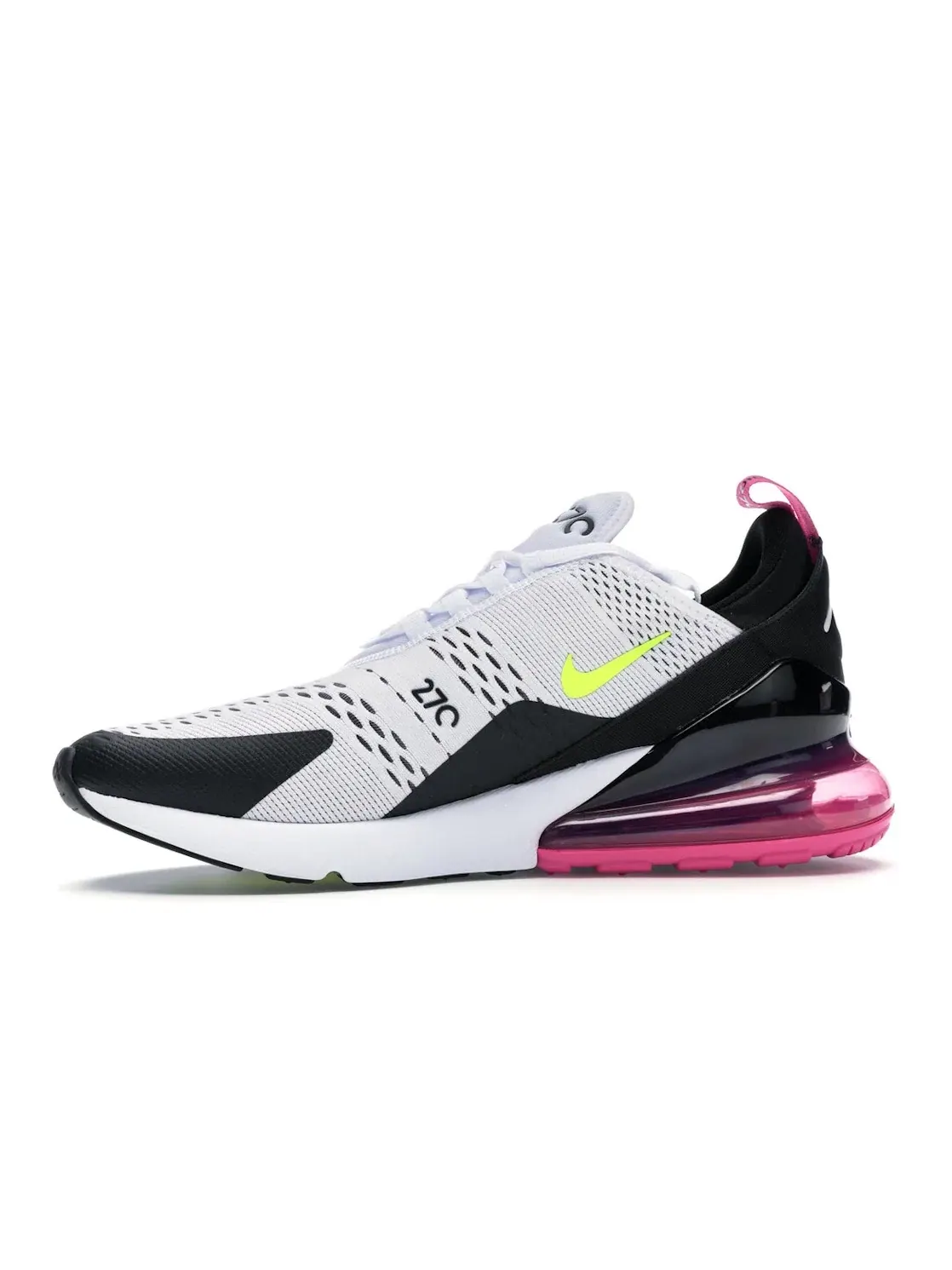 Мужские кроссовки с воздушной подушкой Nike Air Max 270 — изображение 3 из 4, белый/черный