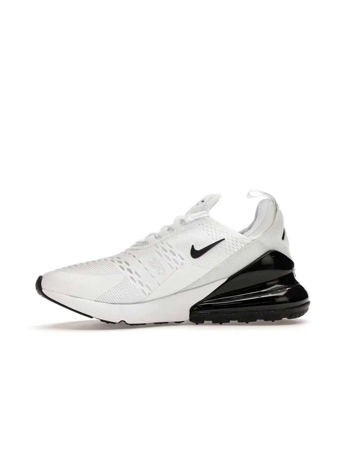 Детские кроссовки Lifestyle Nike Air Max 270 — изображение 3 из 4, белый/черный--белый