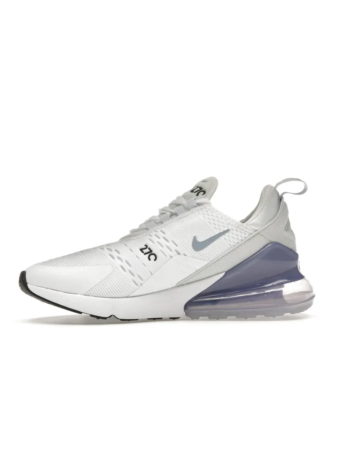 Женские кроссовки Lifestyle Nike Air Max 270 — изображение 3 из 4, белый/серый/белый/синий