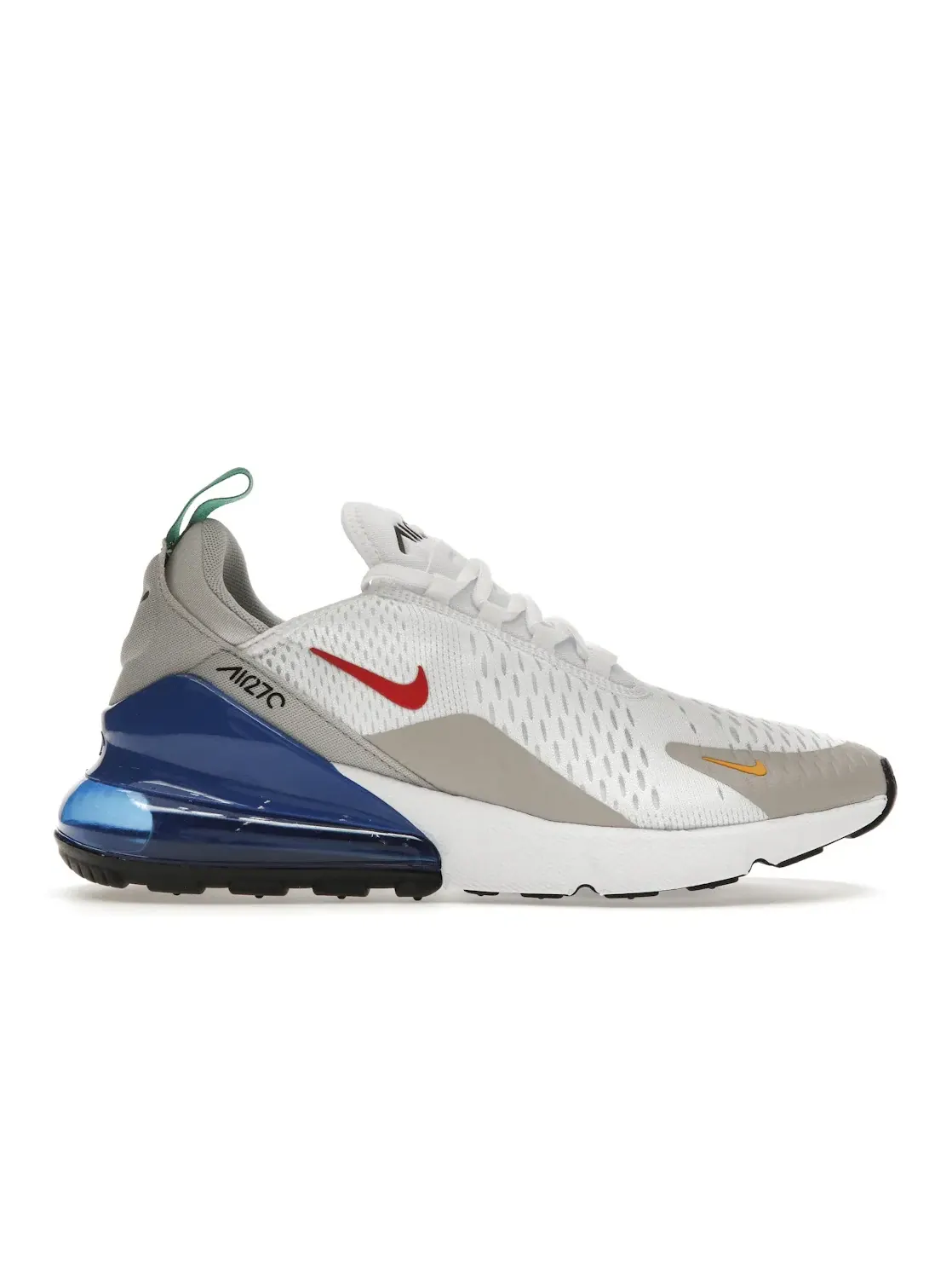 Мужские кроссовки lifestyle с большим блоком Air Nike Air Max 270 — изображение 1 из 4, белый///красный