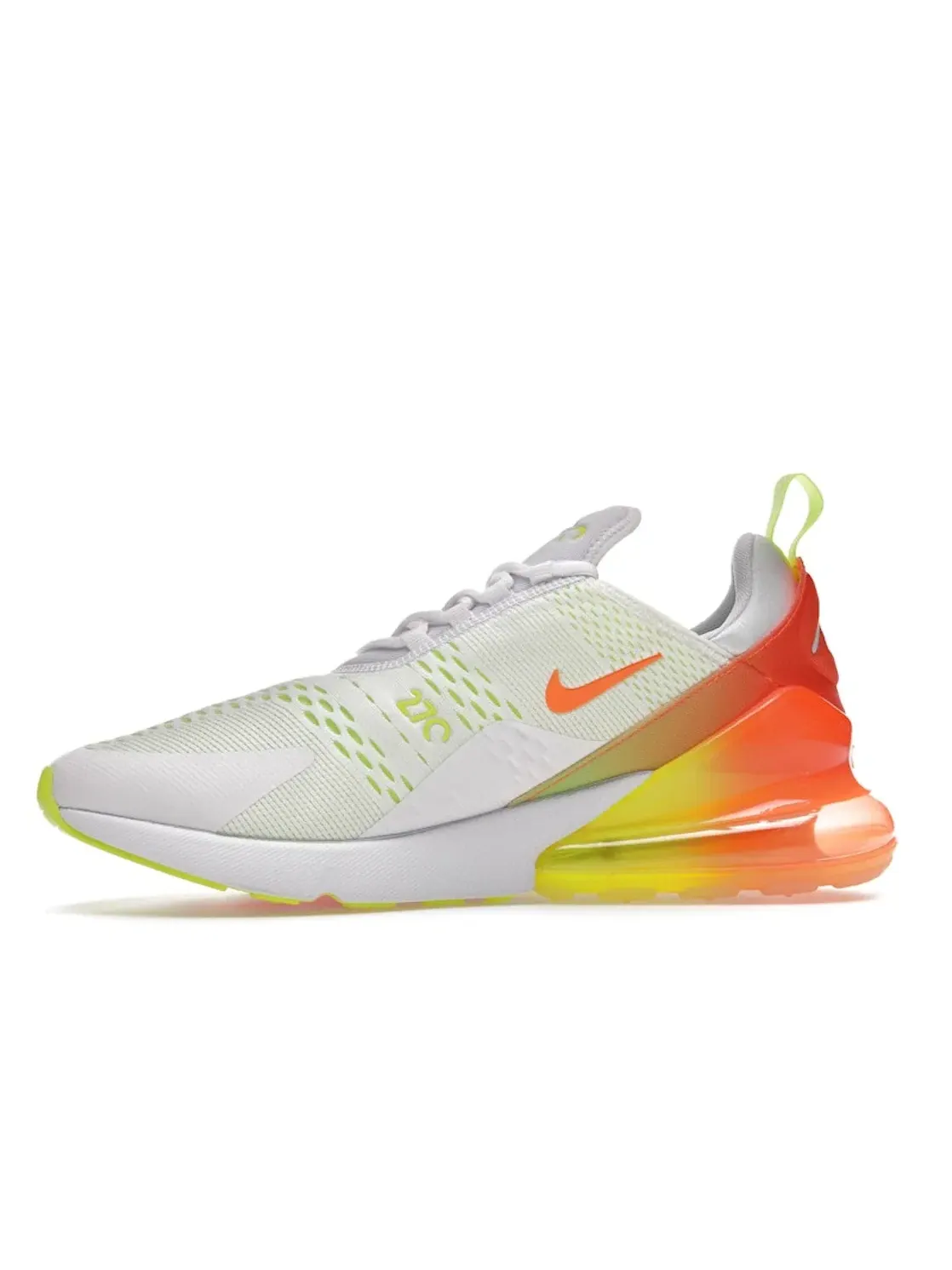 Мужские кроссовки Lifestyle с амортизацией Nike Air Max 270 — изображение 3 из 4, белый/-оранжевый