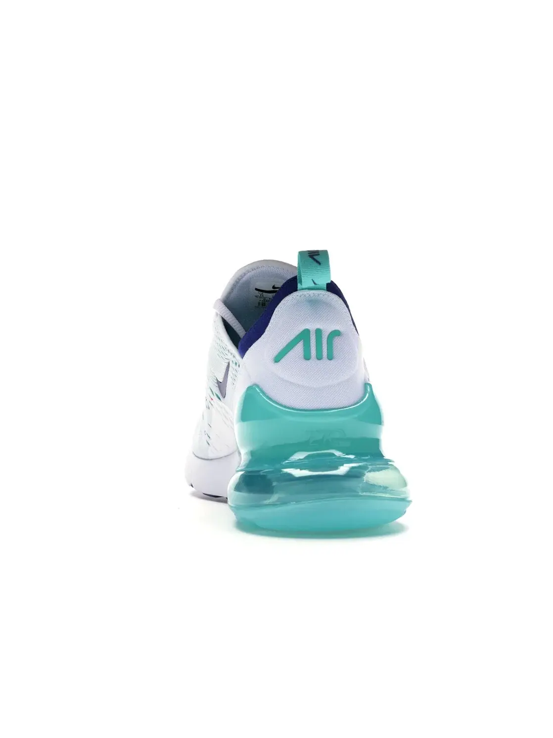 Мужские кроссовки с амортизацией Nike Air Max 270 — изображение 4 из 4, белый/-глубокий синий