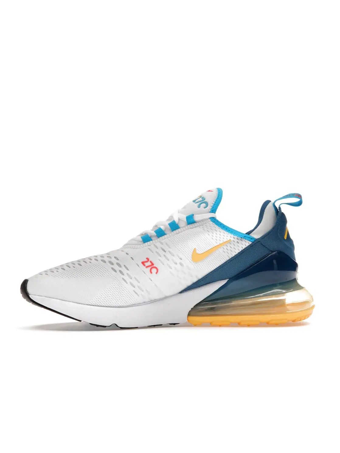 Мужские кроссовки Lifestyle Nike Air Max 270 — изображение 3 из 4, белый/синий/синий