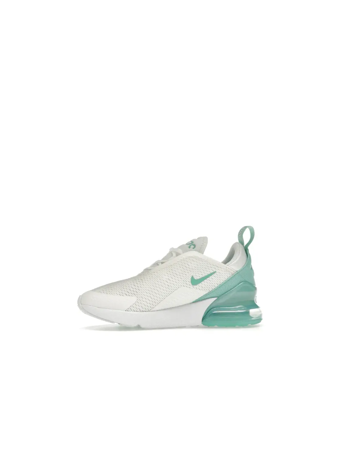 Детские кроссовки Lifestyle Nike Air Max 270 — изображение 3 из 4, белый//белый