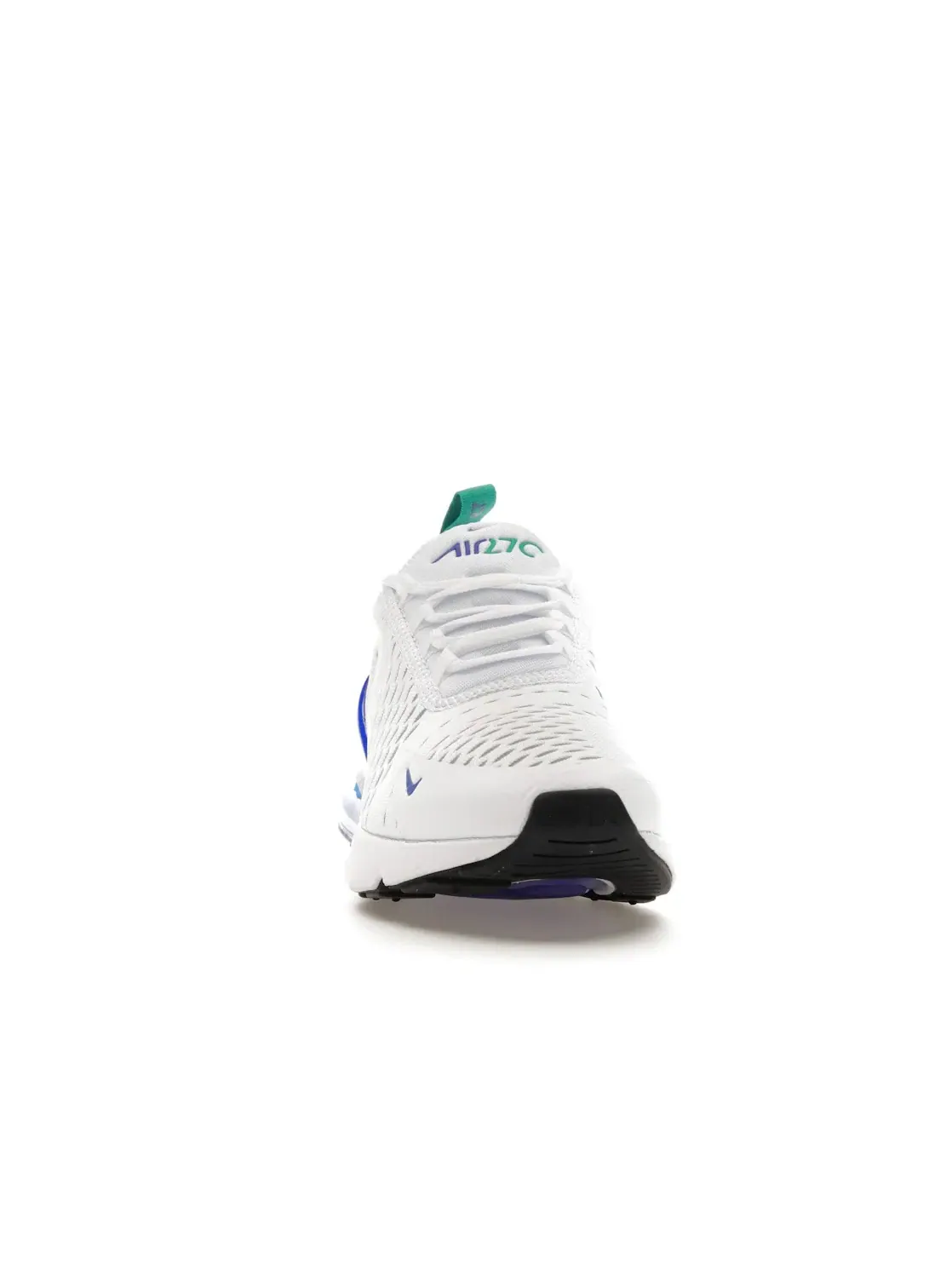 Женские кроссовки с амортизацией Nike Air Max 270 Nike — изображение 2 из 4, белый/зеленый//черный