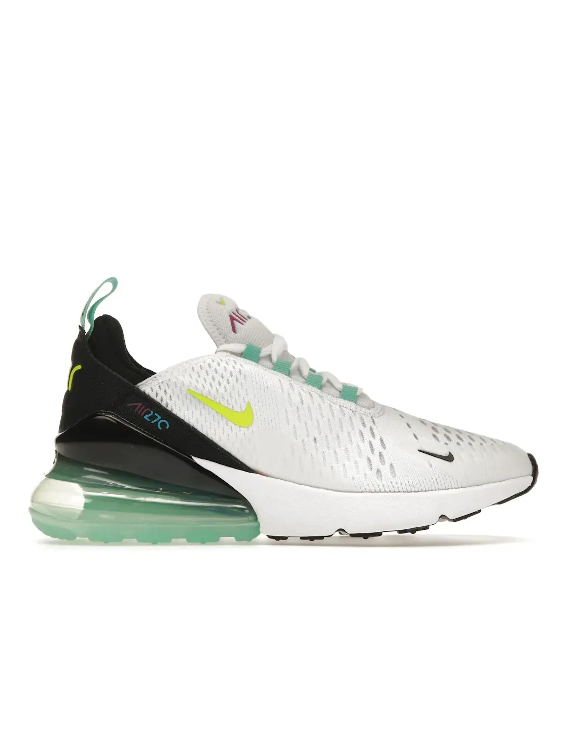 Детские кроссовки Lifestyle Nike Air Max 270 — изображение 1 из 4, белый/черный/синий