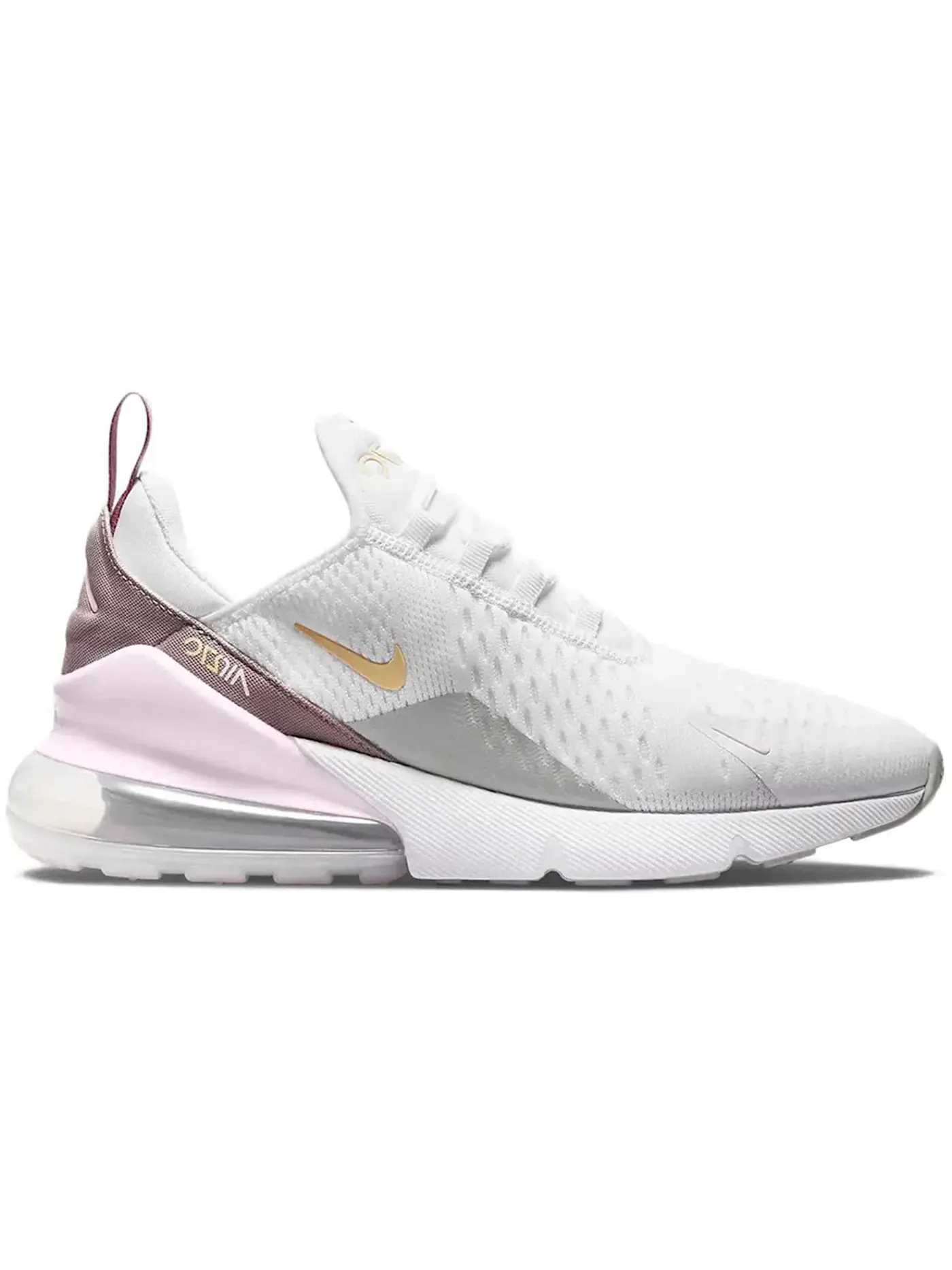 Женские кроссовки с амортизацией Air Max Nike Air Max 270 — изображение 1 из 1, белый/розовый/светлый