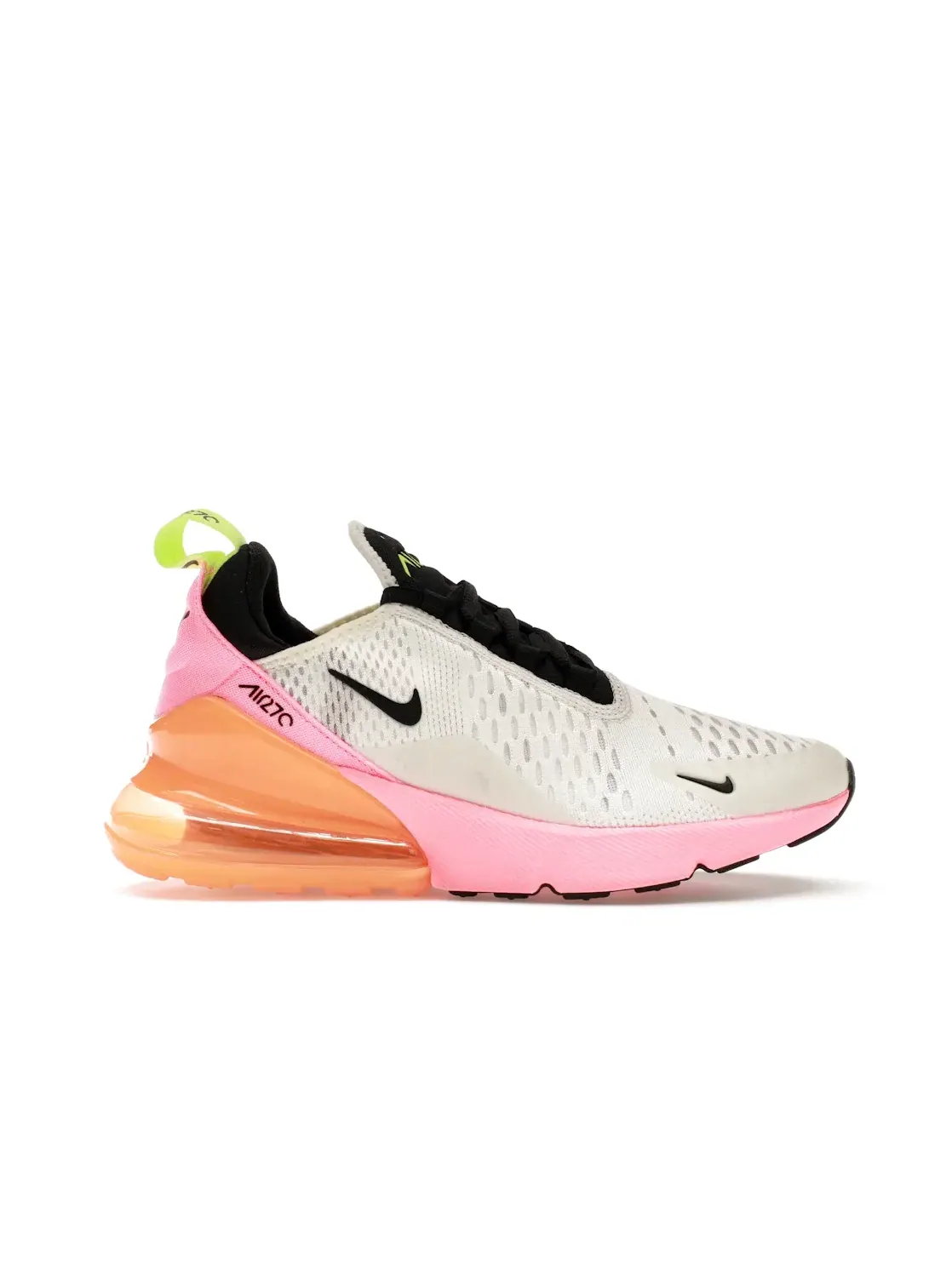 Женские кроссовки Lifestyle Nike Air Max 270 — изображение 1 из 4, белый//оранжевый/черный