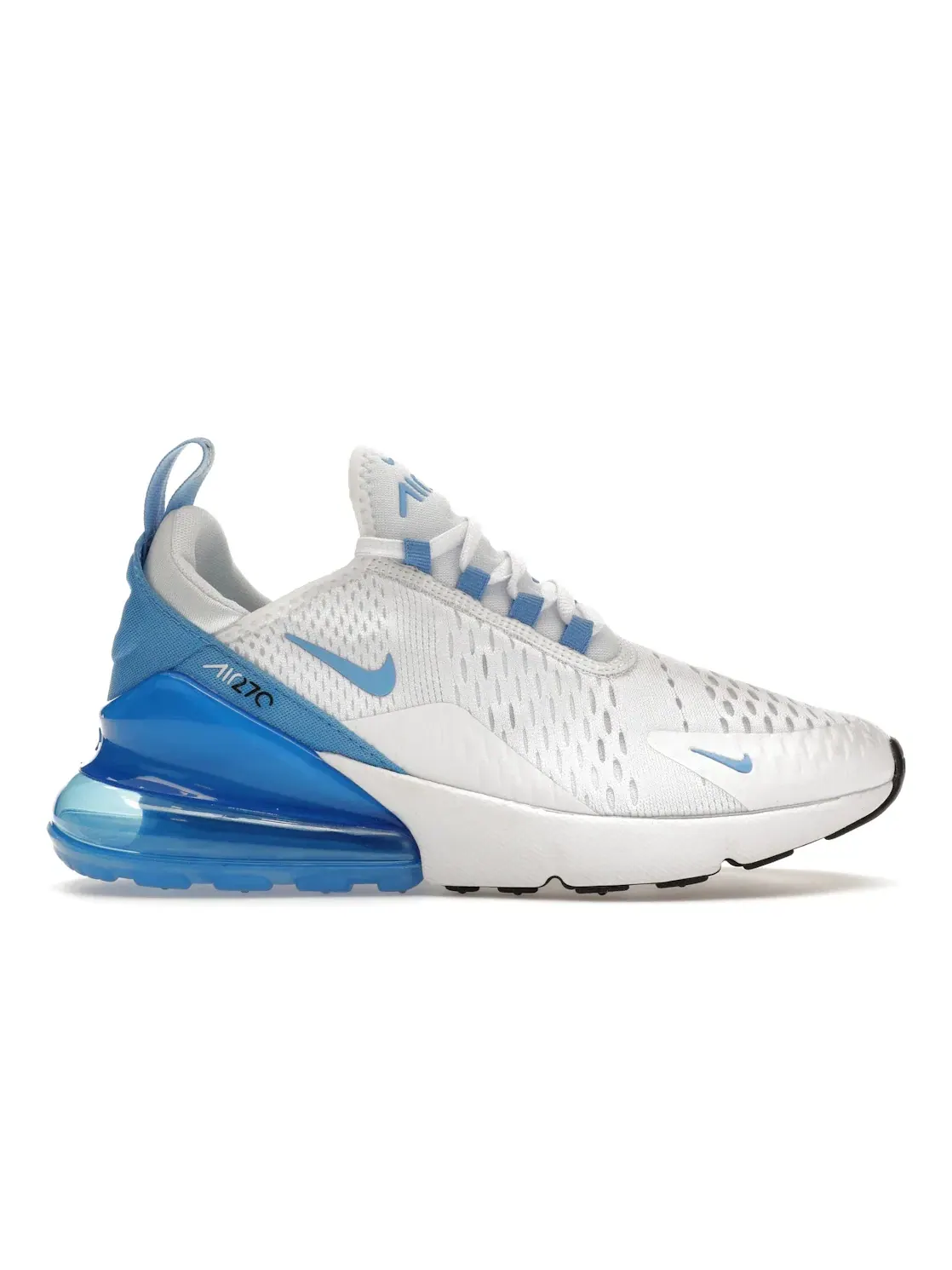 Женские кроссовки для повседневной носки Nike Air Max 270 — изображение 1 из 4, белый/черный/синий