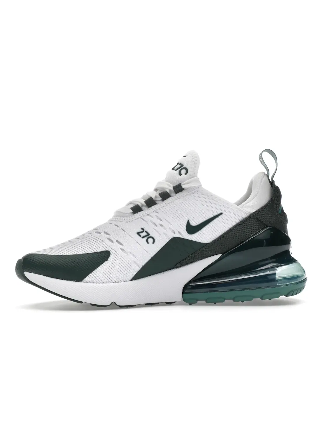 Женские кроссовки Lifestyle Nike Air Max 270 — изображение 3 из 4, белый винтажный зеленый
