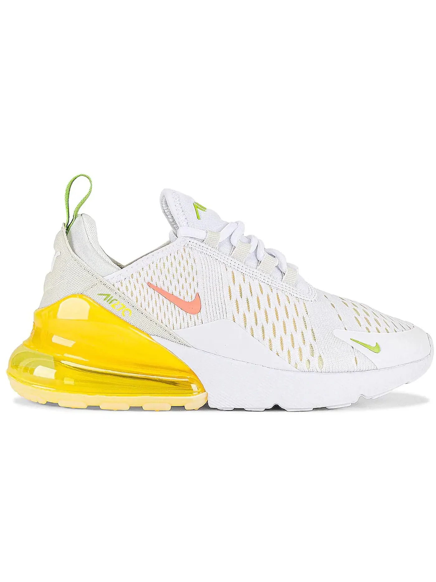 Женские кроссовки Lifestyle Nike Air Max 270 — изображение 1 из 1, белый//желтый