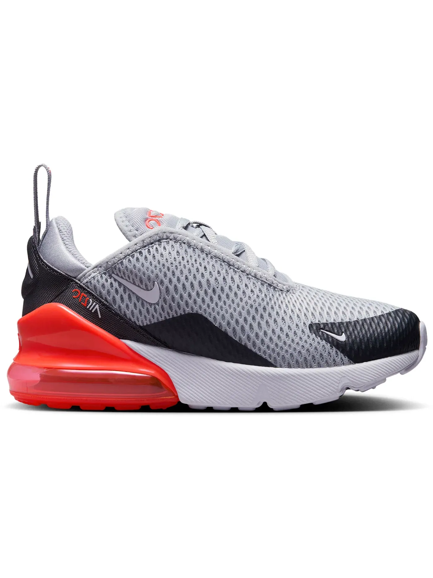 Детские кроссовки Lifestyle Nike Air Max 270 — изображение 1 из 1, серый//яркий/белый
