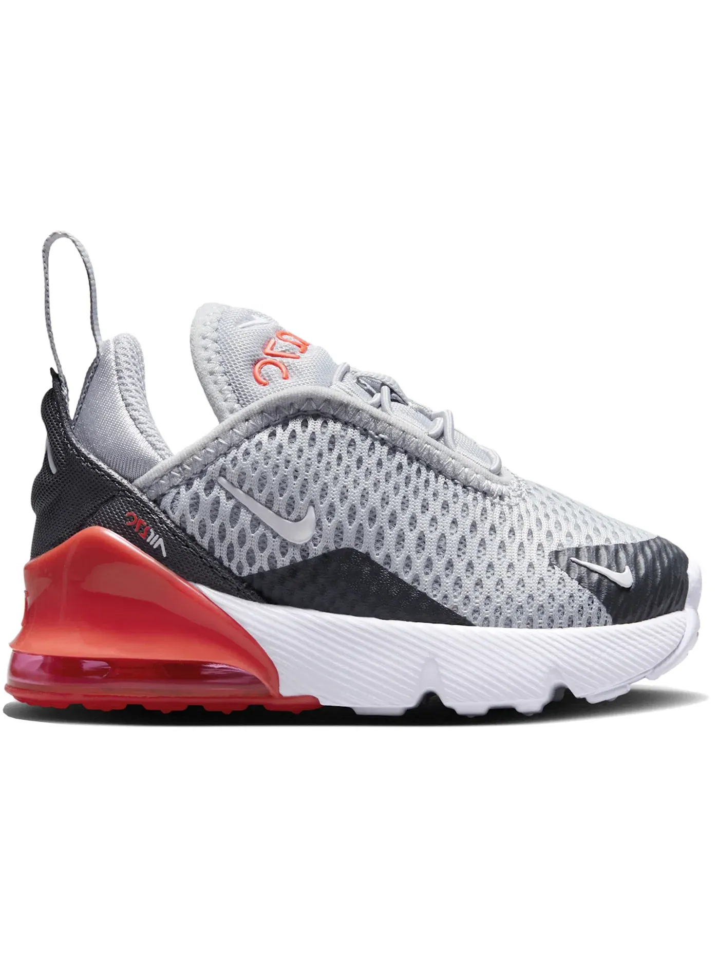 Детские кроссовки Lifestyle Nike Air Max 270 — изображение 1 из 1, серый//яркий/белый