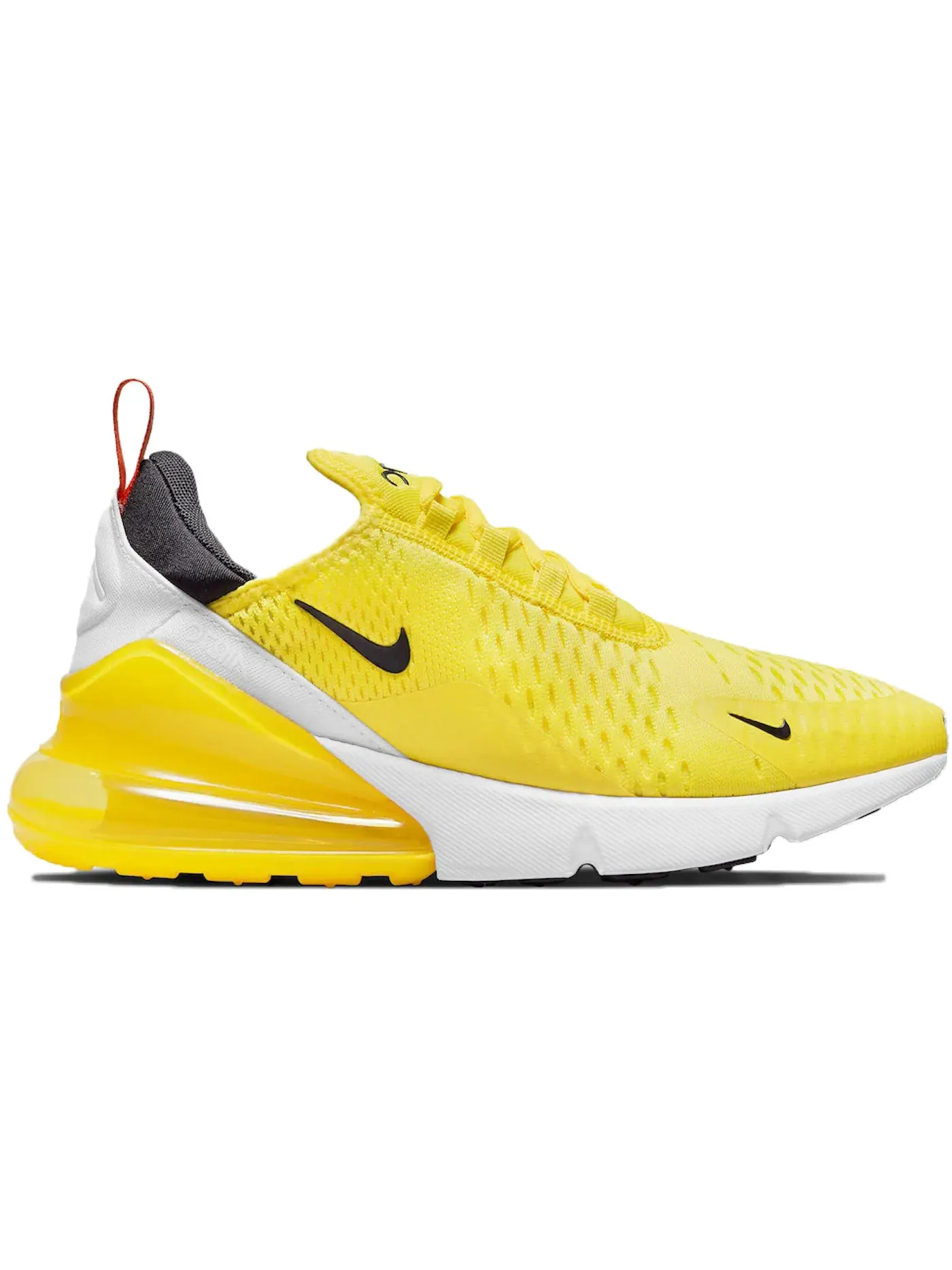 Женские кроссовки Lifestyle с принтом Nike Air Max 270 Nike — изображение 1 из 1, желтый/черный/белый