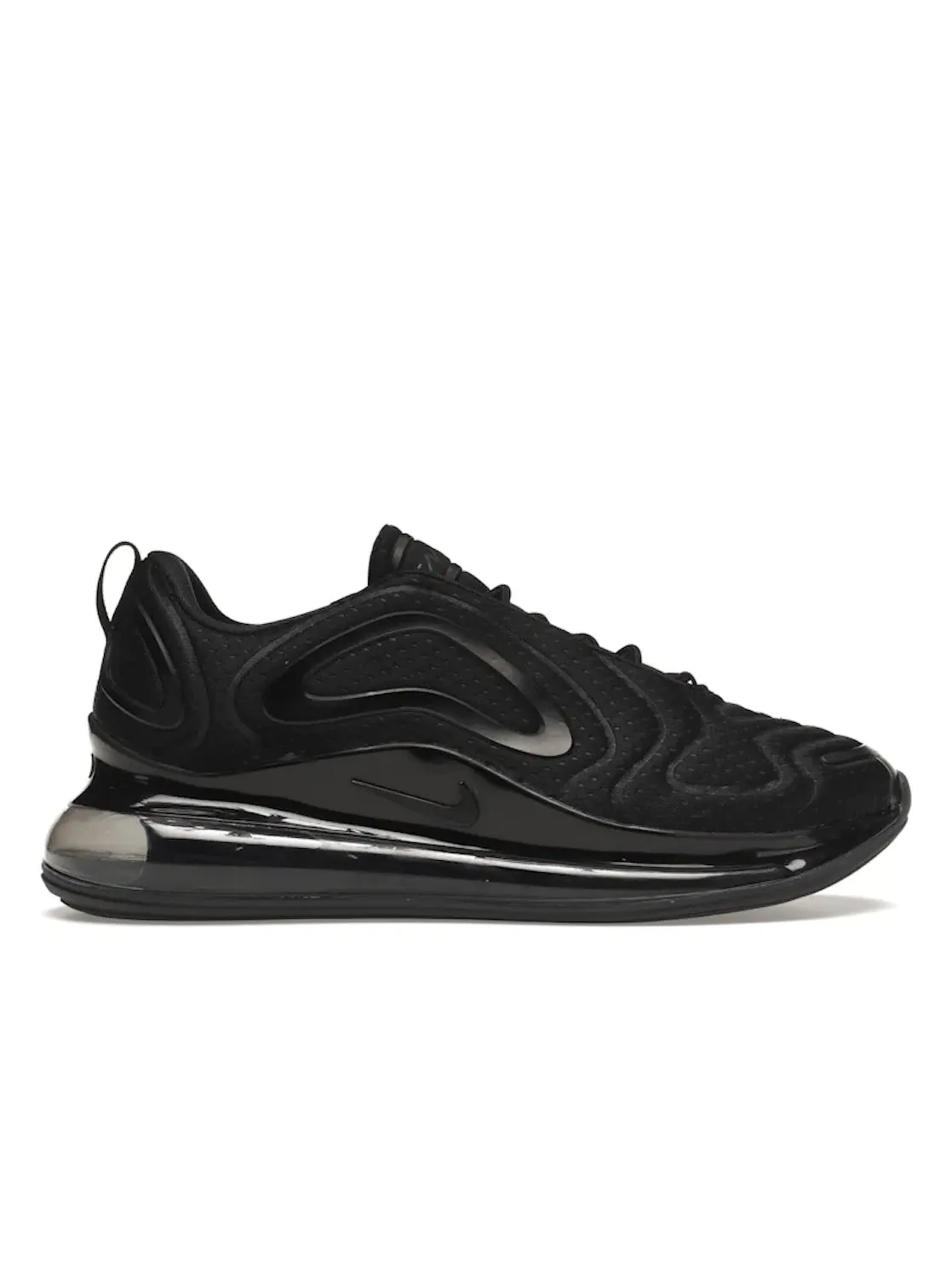Мужские кроссовки с амортизацией Nike Air Max 720 — изображение 1 из 4, черный//черный