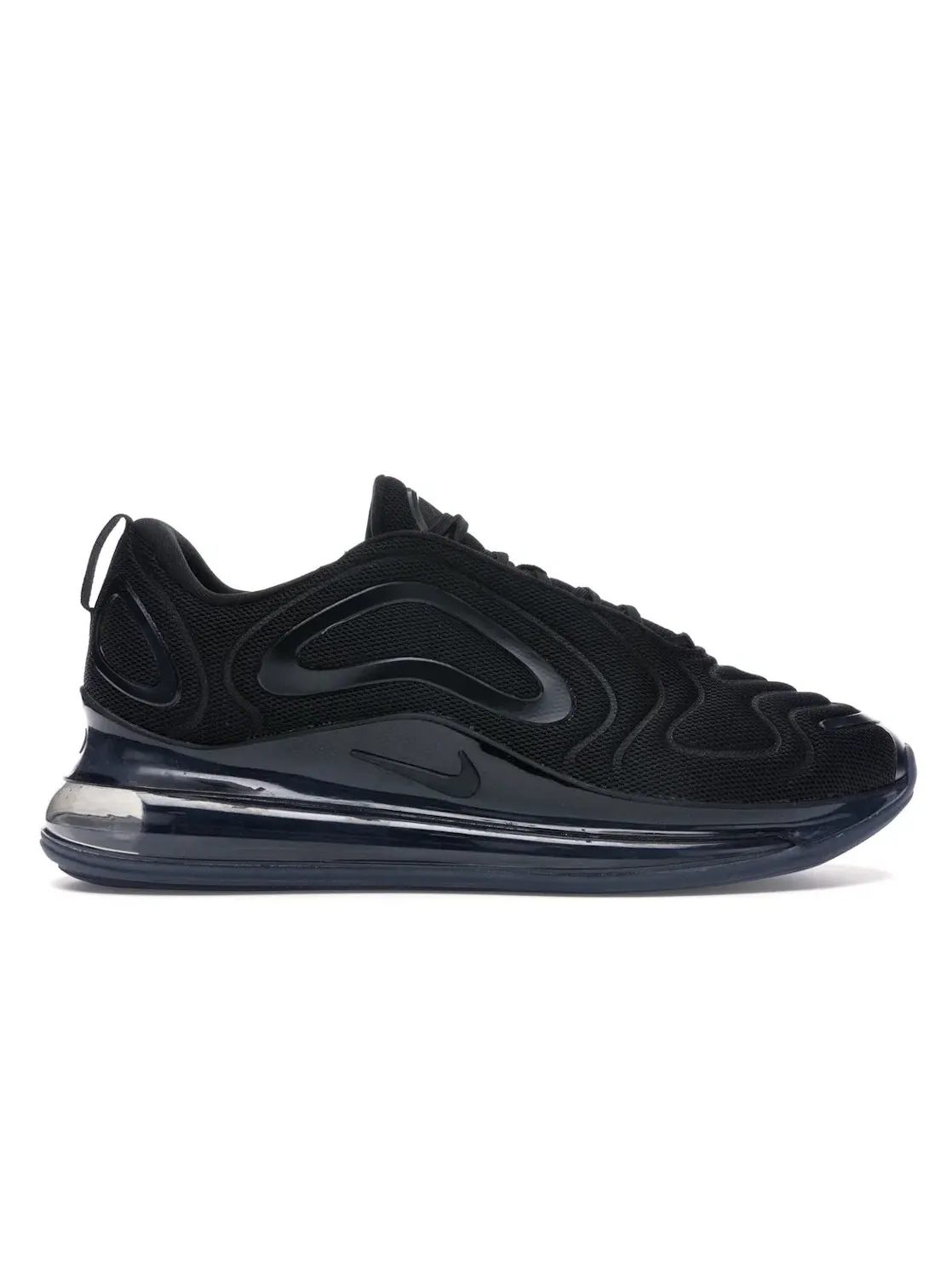 Мужские кроссовки с уникальным верхом Nike Air Max 720 Nike — изображение 1 из 4, черный/черный