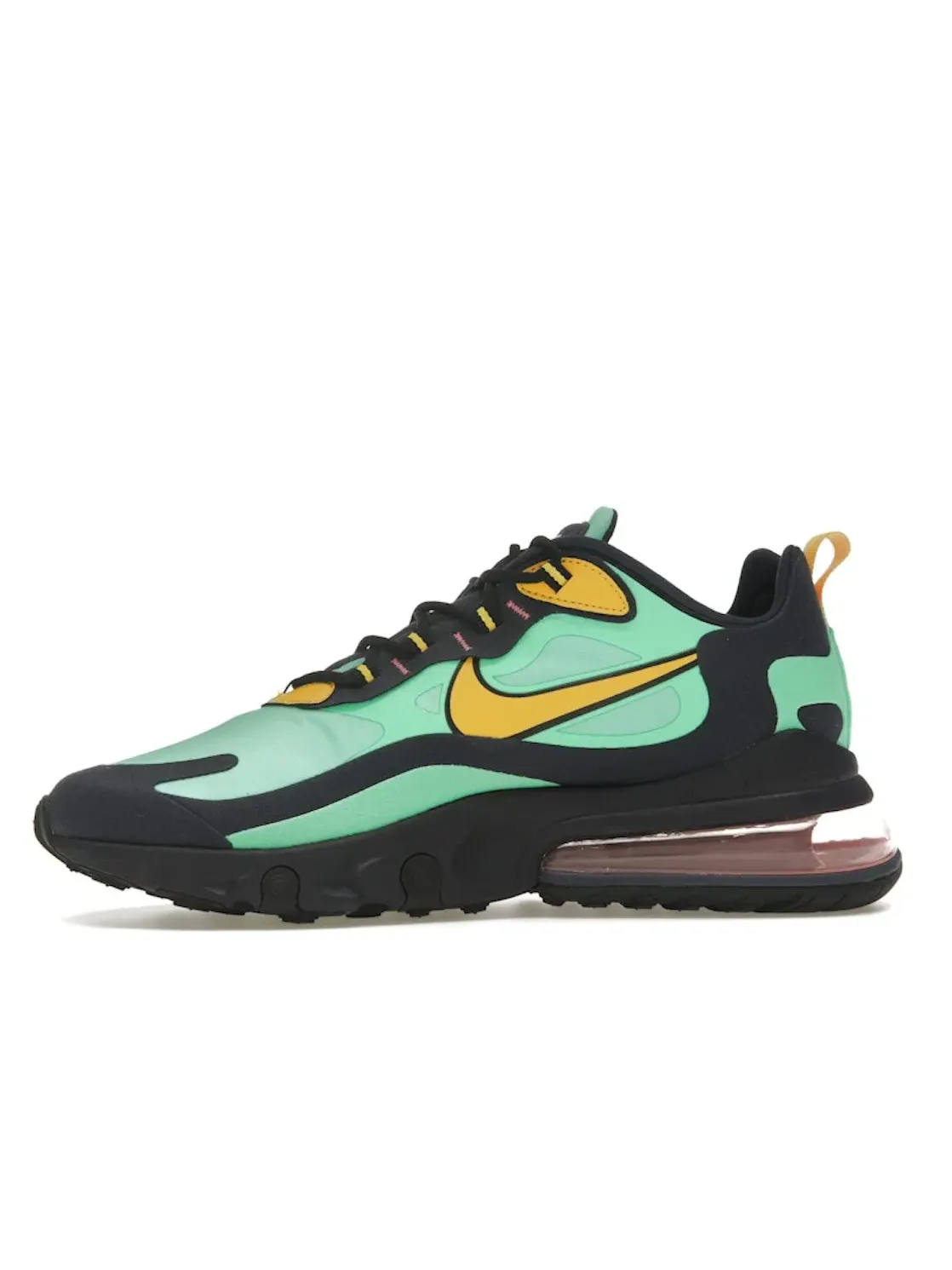 Мужские кроссовки Lifestyle Nike Air Max 720 React — изображение 3 из 4, зеленый/желтый