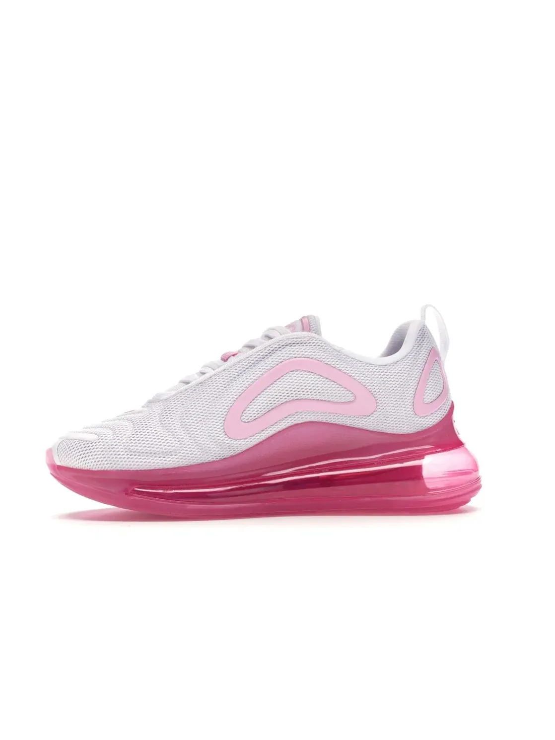 Женские кроссовки Lifestyle с амортизацией Nike Air Max 720 — изображение 3 из 4, белый/розовый