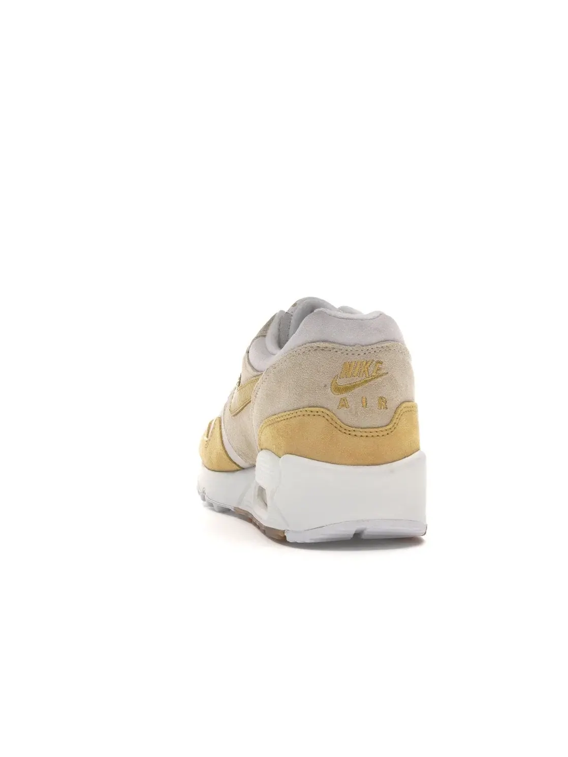 Женские кроссовки с контрастными вставками Nike Air Max 90/1 — изображение 4 из 4, золотистый-белый